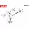 Ryobi EMS1221 Spare Parts List Type: 1000014888